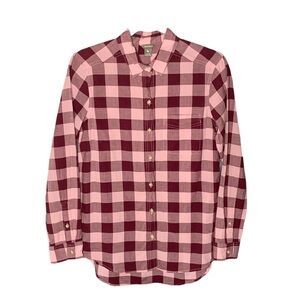 Eddie Bauer Everyday Plaid Shirt Size‎ Small